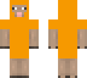 orange sheep