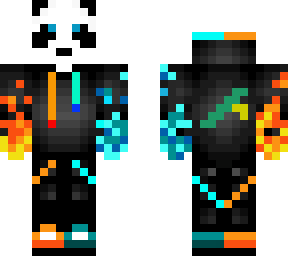 panda with bamboo