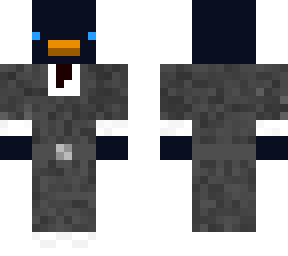 penguin with a suit