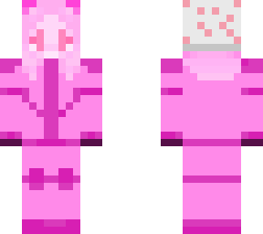 pink alien girl