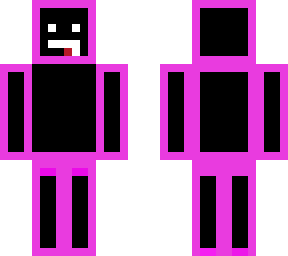 pink and black