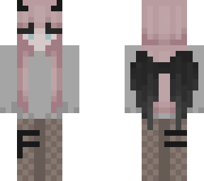 pink hair