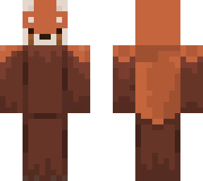 simple red panda