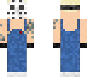 slim shady (hockey mask/overalls)