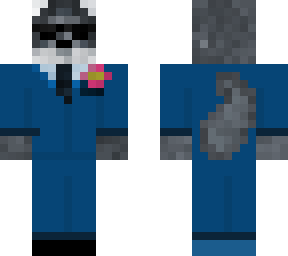 wolf in a tux w/ sunglasses