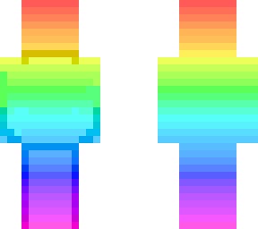 2 rainbow gradient skin