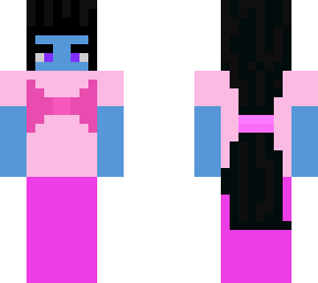 a girl who was forced into these clothes by me