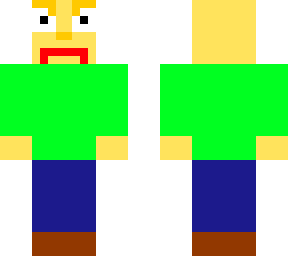 baldi angry