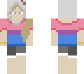 bi***ual girl with bi shirt