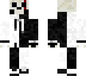 black & white skeleton