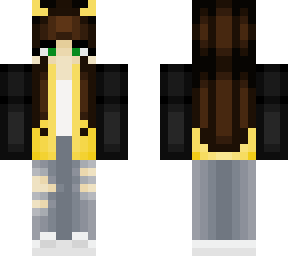 black + yellow jacket