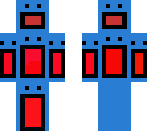 blue heads