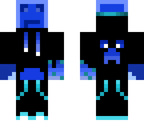 blue slime skin version