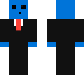 blue slime suit