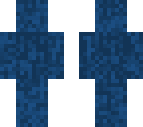 blue wool man