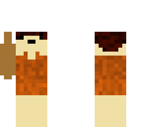 cave baby with stick