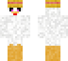 chicken with hat
