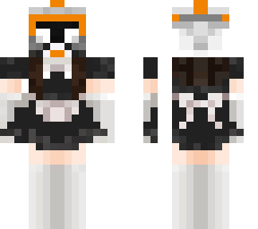 commander cody, but with a maid suit