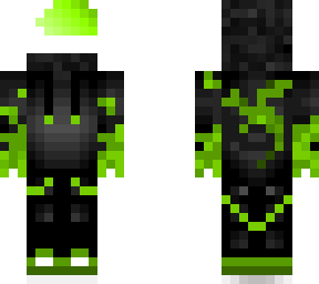 cool green invisible ninja boi