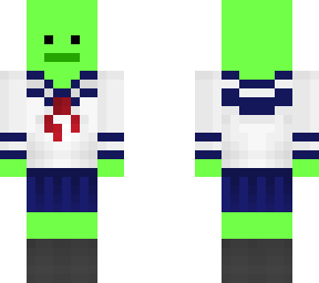 coso verde colegiala