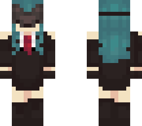 cyan suit