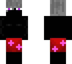ender man on beatch