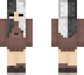 fem. ranboo in teddy hoodie