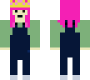 girl with overalls