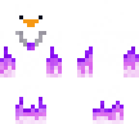 goose with purple fire super awesome