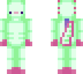 green axolotl