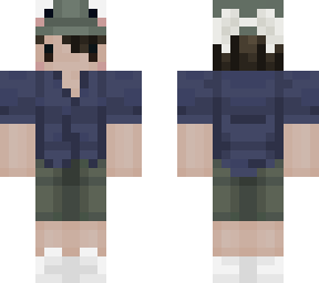 green/navy frog