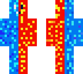 hombre de fuego y agua