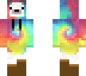 icebear in a hoodie