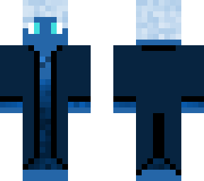 male blue deity