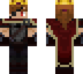 mortemian king w/ eyepatch