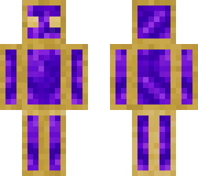 nether portal with gold frame