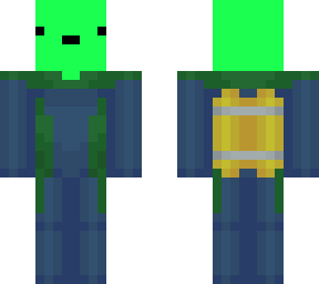 new species of axolotl ( my minecraft skin )