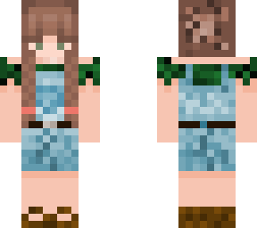 overalls girl
