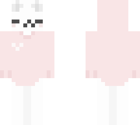 pink hoodie rabbit