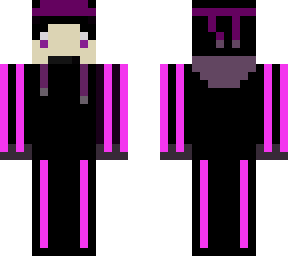 purple & black