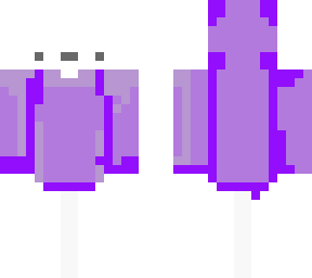 purple coat boy