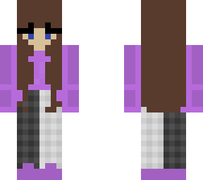 purple girl
