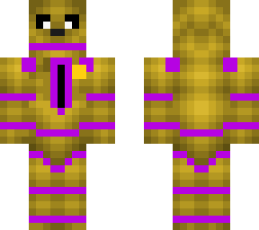 purple guy gold freddy