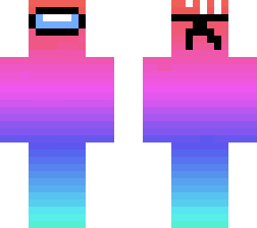 rainbow among us skin