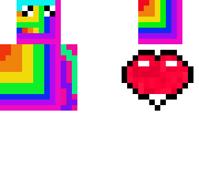 rainbow skin