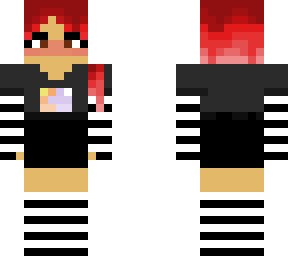 red haired gacha tuber </3