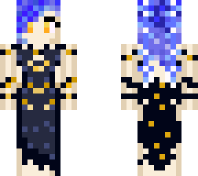 sea moth sirena with gold eyes