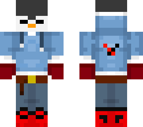 shaggy-fueled penguin