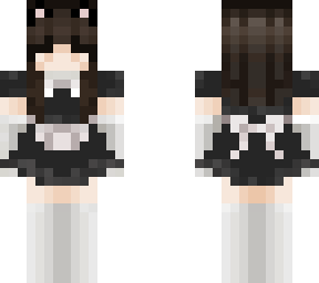 shy cat maid