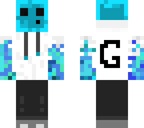 slime cian gamer fuego